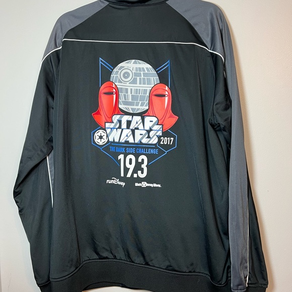 Disney Other - RUN DISNEY 🎇STAR WARS🎇 19.3  DARK SIDE CHALLENGE JACKET /2XL UNISEX /2017